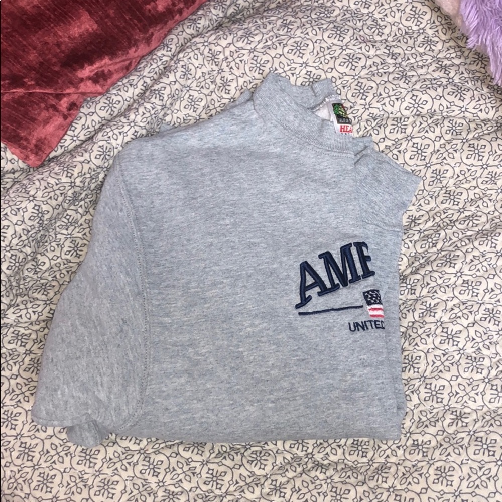 Gray America Crewneck sweater